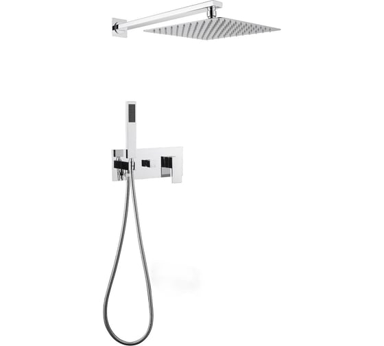 Изображение товара Душевая система скрытого монтажа ABBER Daheim без излива, хром AF8218