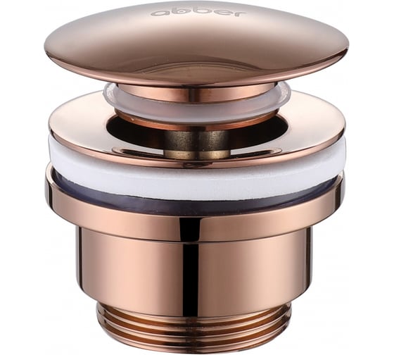 Изображение товара Донный клапан ABBER без перелива, клик-клак, розовое золото AF0011RG