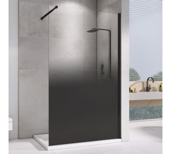 Изображение товара Душевая перегородка ABBER Immer Offen AG69101BD