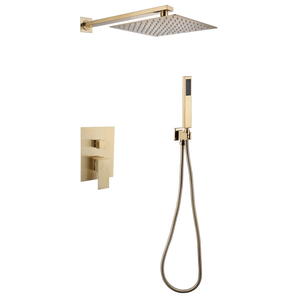 Изображение товара Душевая система скрытого монтажа ABBER Daheim AF8219G золото матовое