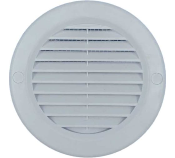 Изображение товара Решетка приточно-вытяжная TRU круглая с фланцем, 100 мм, неразъемная ВИЕНТО 100TRU