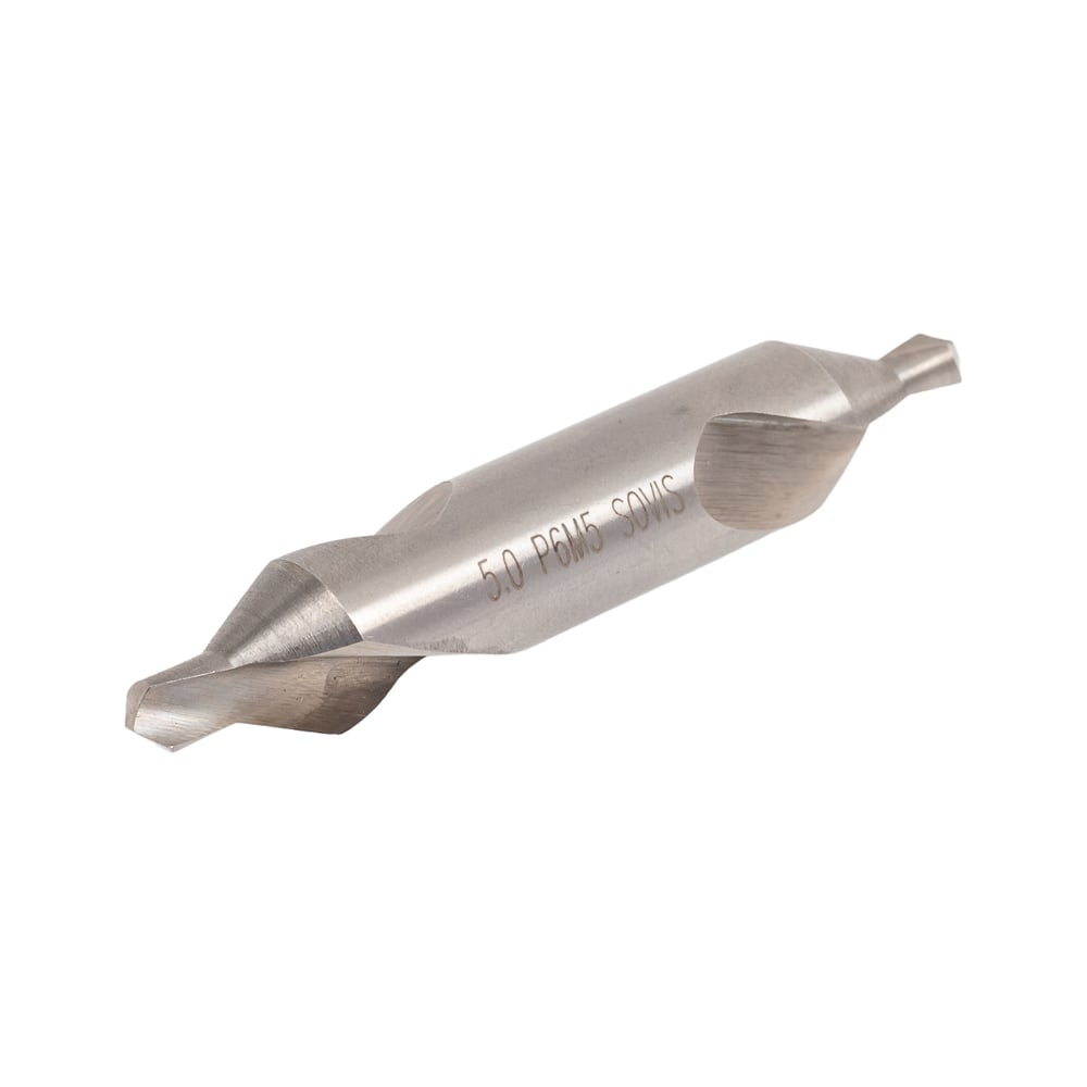 Изображение товара Сверло центровочное 5 мм SOVIS, тип А, Р6М5, ГОСТ 14952-75