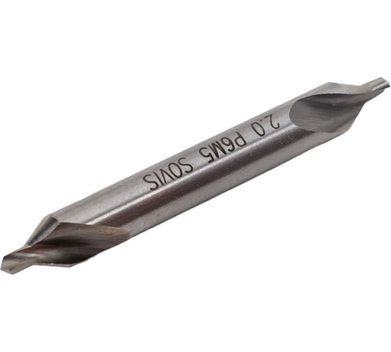 Изображение товара Сверло центровочное 2 мм, тип А, Р6М5, ГОСТ 14952-75 SOVIS 14839