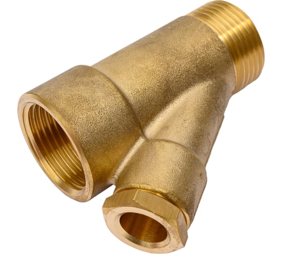 Изображение товара Тройник «косой» IQWATT 1’ дюйм с вводом 1/2’ под 45º и герметичным фитингом для монтажа греющего кабеля внутри трубопровода iq fitting sl 1’ 15064