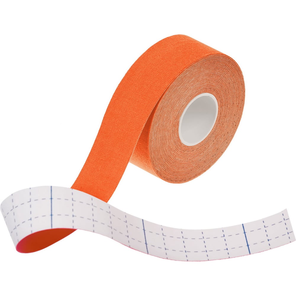 Изображение товара Кинезио тейп BRADEX 5 м x 2.5 см оранжевый SF 1008