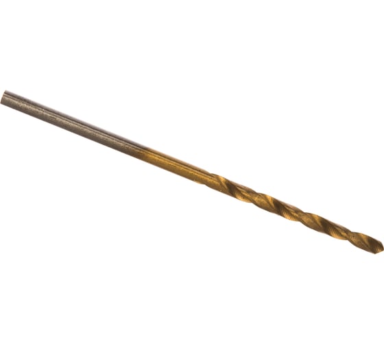 Изображение товара Сверло по металлу титановое HSS-TIN DIN-338 (2 шт; 1.5х18х40 мм) МастерАлмаз 10501505