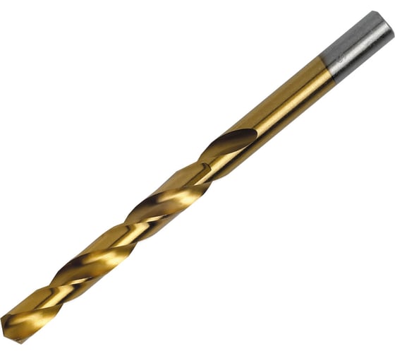 Изображение товара Сверло по металлу титановое HSS-TIN DIN-338 (9.5х81х125 мм) МастерАлмаз 10501548