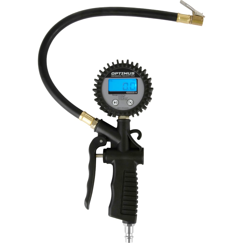Изображение товара Пистолет для подкачки шин с цифровым дисплеем Optimus OPT-PI1040