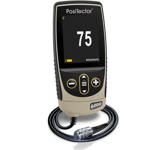 Изображение товара Толщиномер покрытий Defelsko PosiTector Advanced для измерения толщины покрытия (на магнитных основаниях), тип F выносной угловой (90) PRBFRS, диапазон измерения 0-1500 мкм PRBFRSAdv