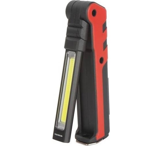 Изображение товара Рабочий фонарь WORKPRO с поворотной головой 270, 2 режима освещения, светодиодный аккумулятор 2000mAH, 4.5 ч, 350LM, зарядка USB-Micro-B WP352001