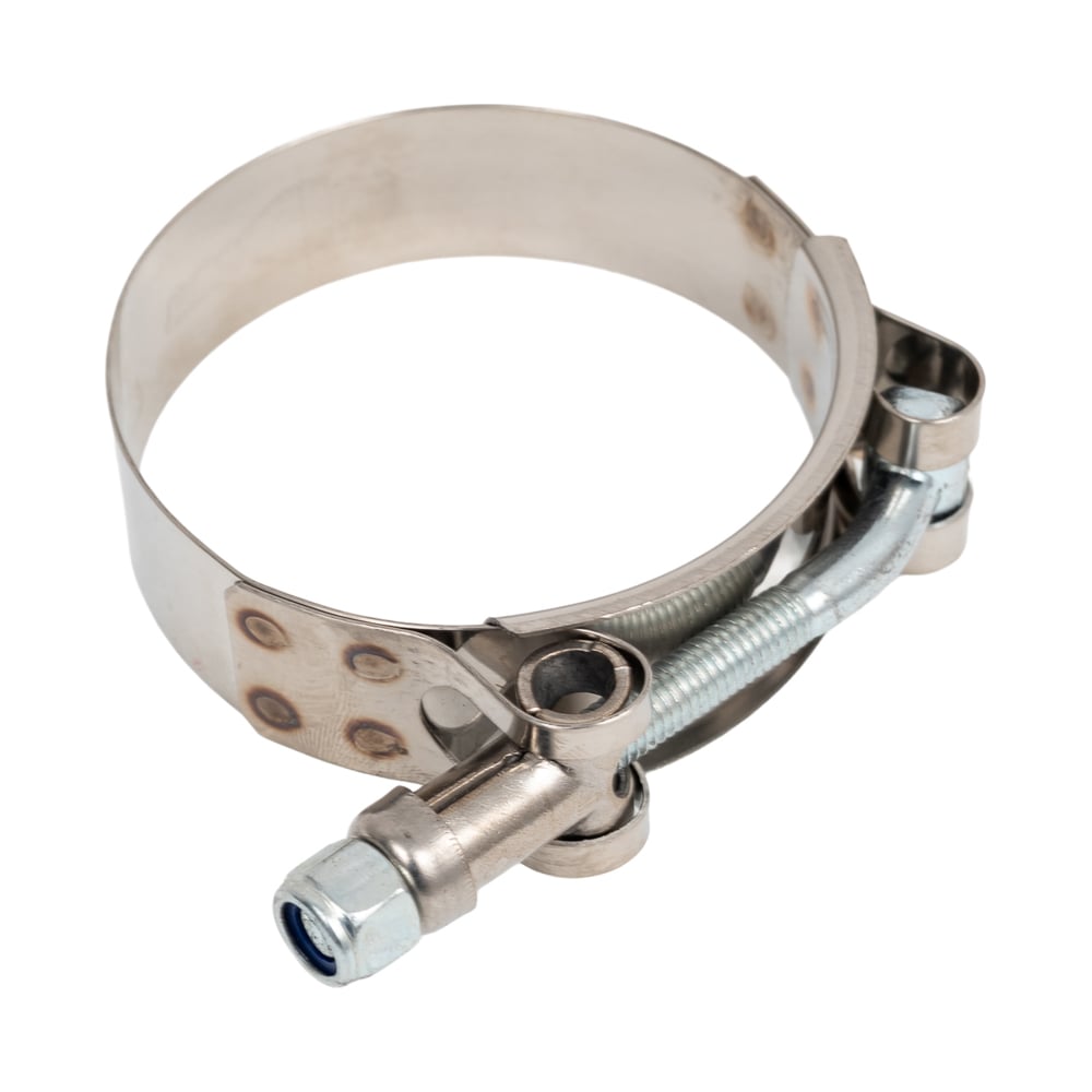 Изображение товара Усиленный хомут TITAN LOCK 54-62 мм, нержавеющая сталь AISI 304, лента+болт, 5 шт. TL54-62RCSS_5