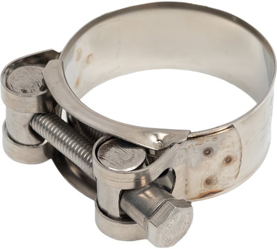 Изображение товара Усиленный хомут TITAN LOCK 40-43 мм, нержавеющая сталь AISI 304, лента+болт, 5 шт. TL40-43RCSS_5