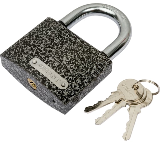 Изображение товара Навесной замок с ключом Gigant d=12 мм GPLK-75