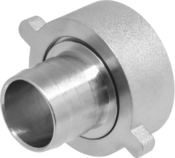 Изображение товара Штуцер MasterProf для садового шланга с накидной гайкой 1", 20 мм, латунь ДС.020006.ИМ