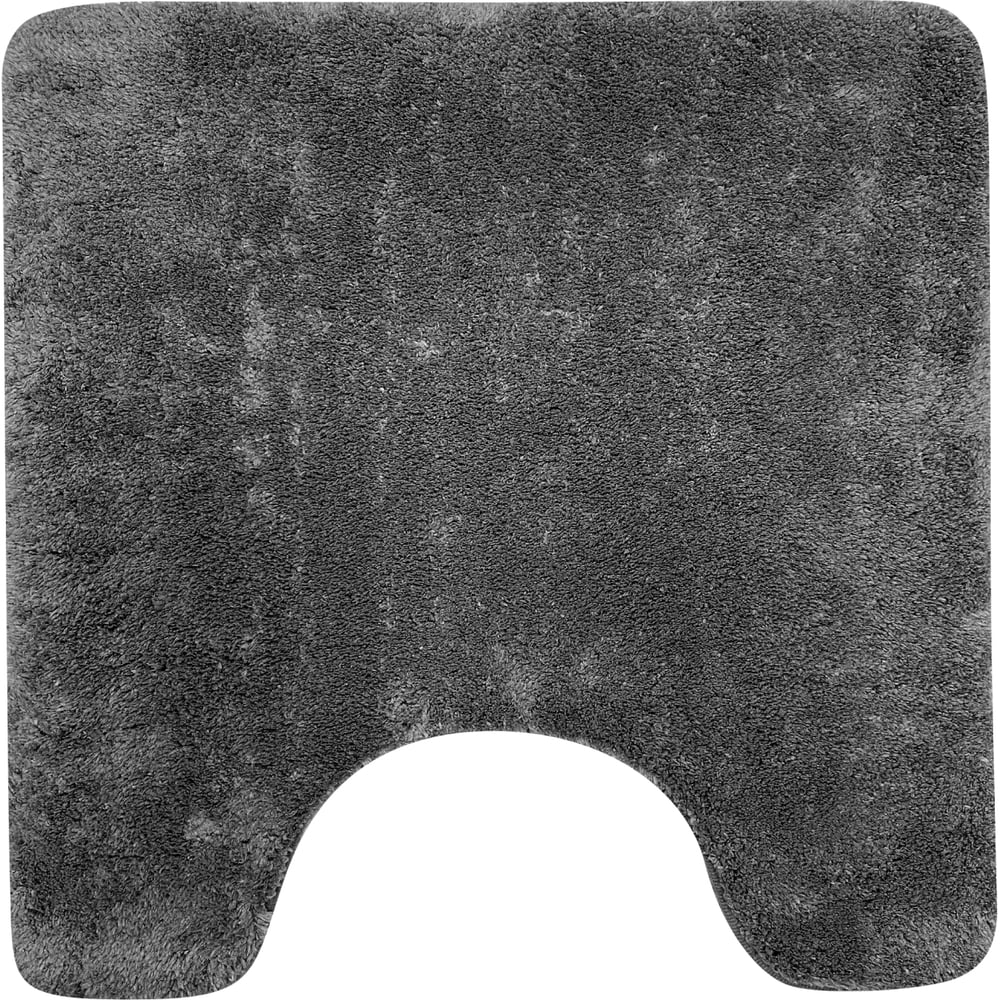 Изображение товара Коврик для туалета и ванной FORA BATH BLISS 50x50 см темно-серый