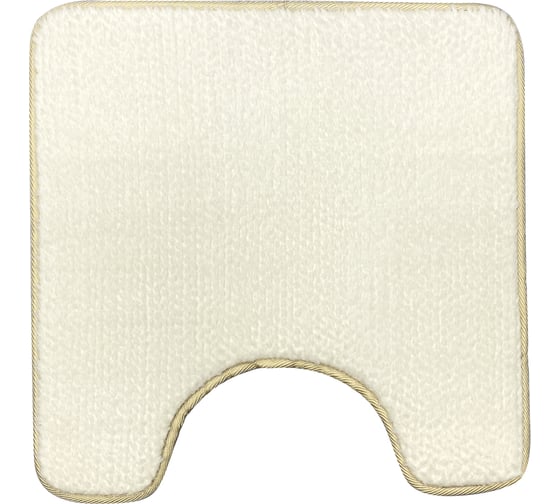 Изображение товара Коврик для туалета и ванной FORA FRESH ESSENCE 50x50 см, белый FOR-HAP-50-50WT