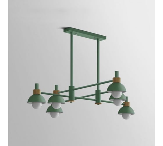 Изображение товара Подвесной реечный светильник IMPERIUMLOFT FANTA LONG Green 204547-26