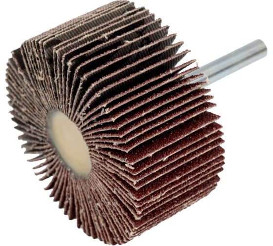 Изображение товара Круг шлифовальный лепестковый с оправкой на шпильке (60х30х6 мм; P60) MESSER 11-60-060