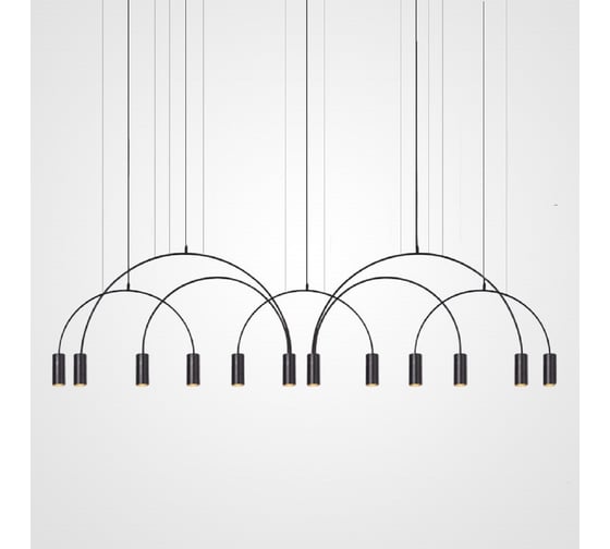 Изображение товара Подвесной светильник IMPERIUMLOFT ARC 12 Black 212845-26