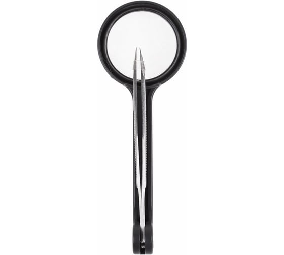 Изображение товара Ручная лупа с пинцетом REXANT 12-0411