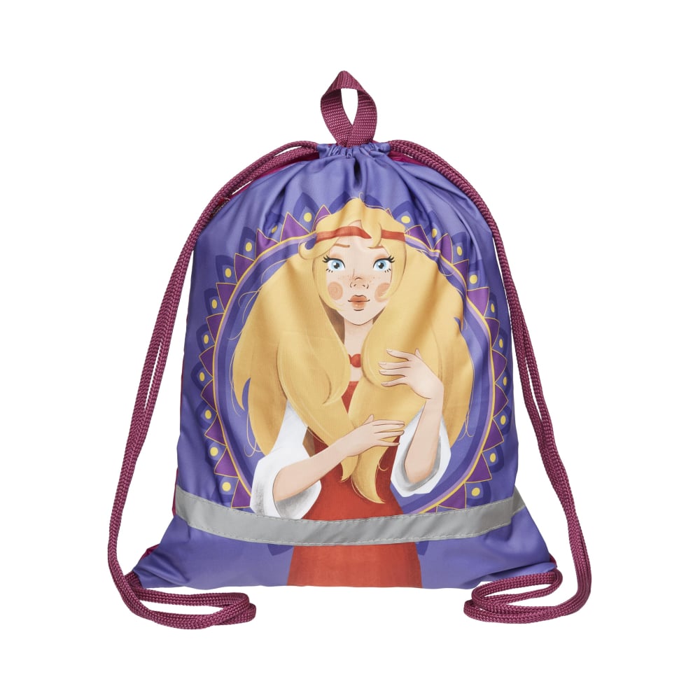 Изображение товара Мешок для обуви Комус Три богатыря Аленушка 36x47 см