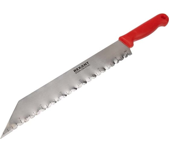 Изображение товара Нож для резки теплоизоляционных материалов REXANT лезвие 340 мм 12-4926