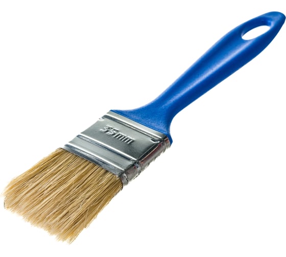 Изображение товара Плоская универсальная кисть REXANT 35х8 мм 89-0362