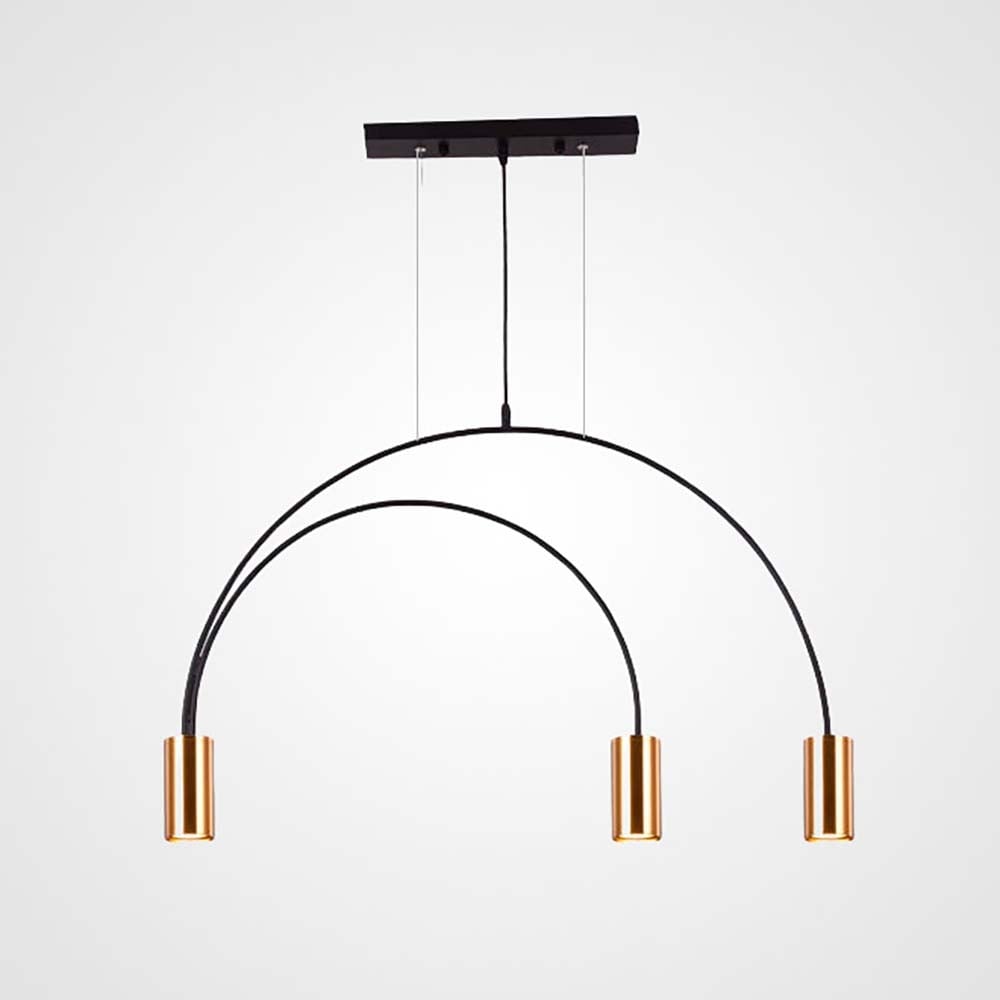 Изображение товара Подвесной светильник IMPERIUMLOFT ARC 3 Gold 189567-26 стиль лофт