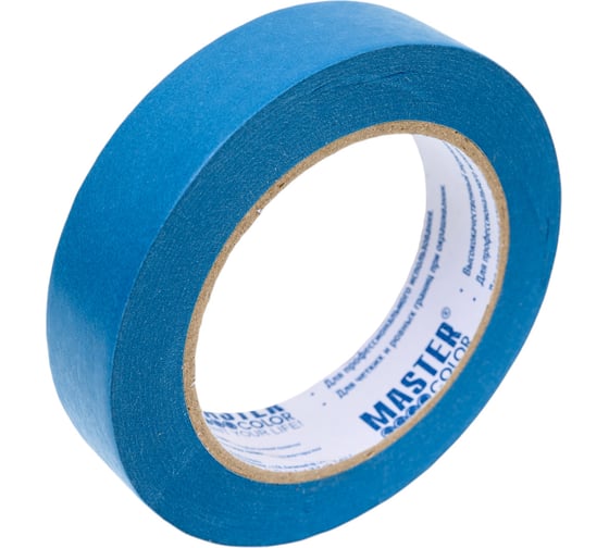 Изображение товара Малярная лента для деликатных поверхностей MASTER COLOR рисовая бумага, термостойкая до 120C, 25 мм х 50 м 30-6135