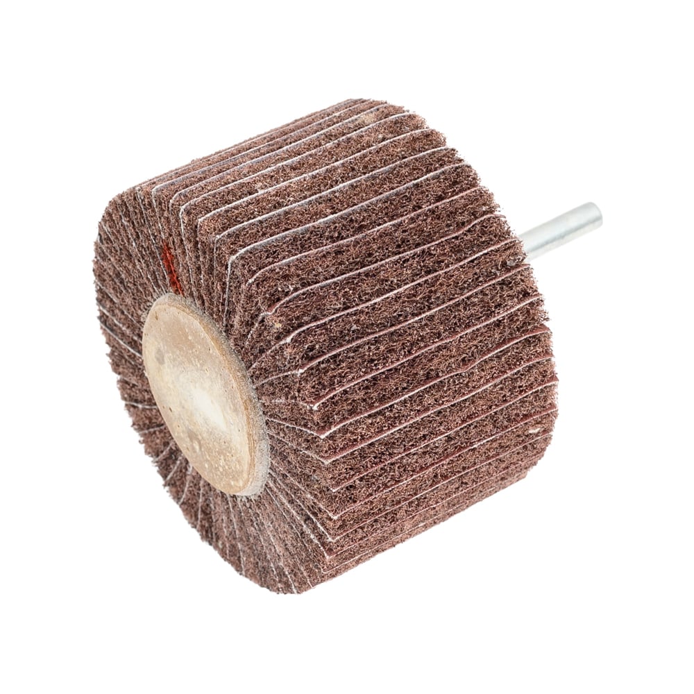 Изображение товара Головка лепестковая из нетканого материала со шлифовальными сегментами 80x50x6 мм BTI