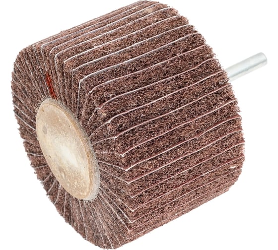 Изображение товара Головка лепестковая из нетканого материала со шлифовальными сегментами 80x50x6 мм, К150 BTI 52 330 150