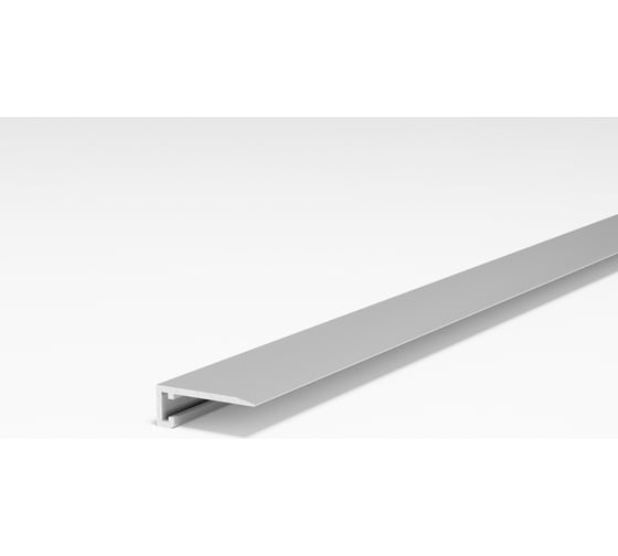 Изображение товара Антиплинтус Лука апл 01.2700.01л микроплинтус, серебристый, матовый УТ000079106