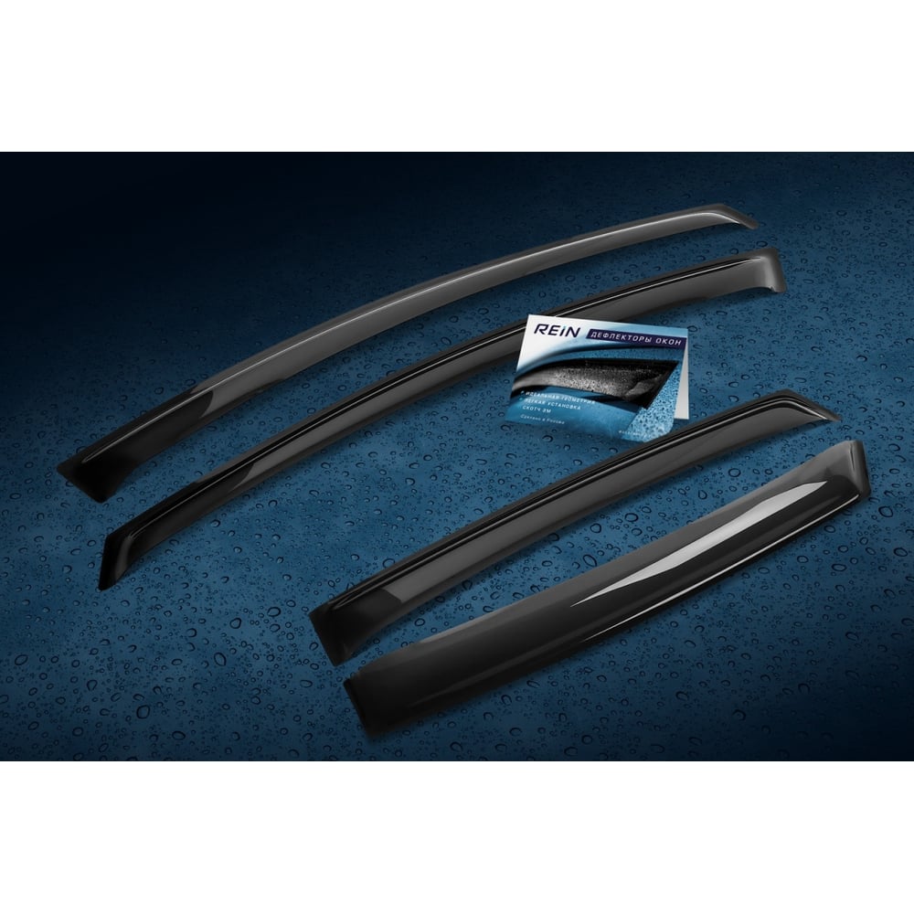 Изображение товара Дефлекторы окон Rein для Mazda CX-5 II 2017 года комплект 4 шт.