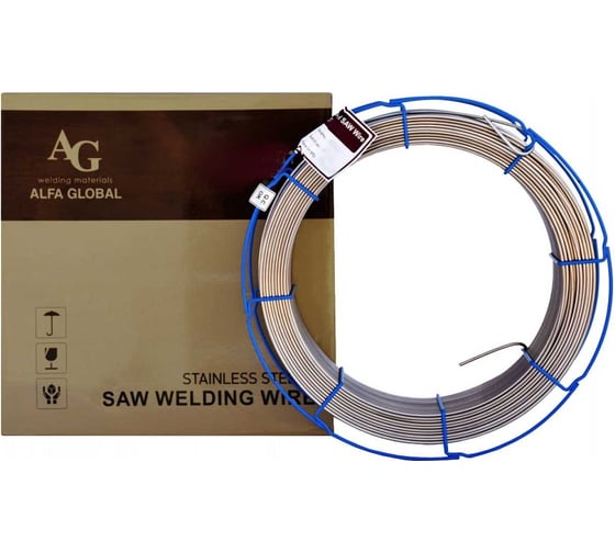 Изображение товара Проволока сварочная 1.2x300 мм, 15 кг K 300-52 AG ER 307Lsi A-1-307LSI-12-352