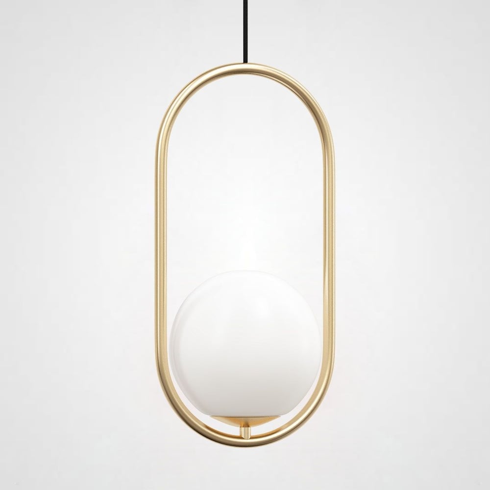 Изображение товара Подвесной светильник IMPERIUMLOFT Matthew McCormick hoop 40 Gold MILA Pendant 109503-22