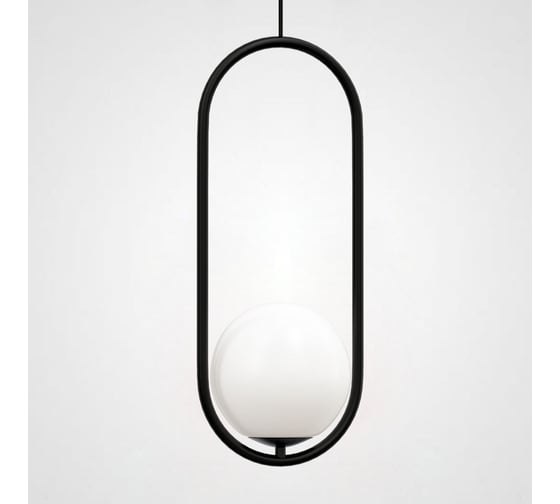 Изображение товара Подвесной светильник IMPERIUMLOFT Matthew McCormick hoop 50 Black MILA Pendant 179966-22