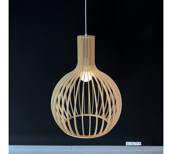 Изображение товара Подвесной светильник IMPERIUMLOFT SECTO Octo 4240 Lamp Light wood 204455-22