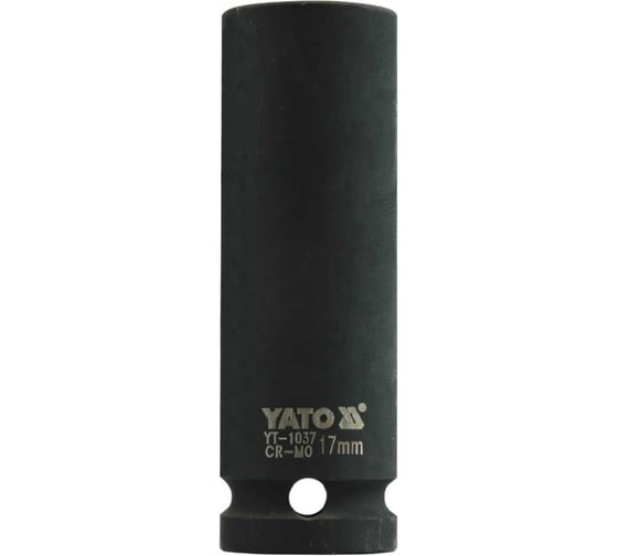 Изображение товара Торцовая головка YATO 1/2 CrMo высокая 17мм ударная YT-1037, 37141037 228 1