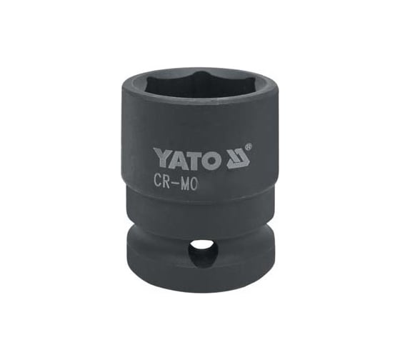 Изображение товара Головка торцевая ударная короткая (17 мм; CrMo; 1/2DR) YATO YT-1007 37141007 228 1