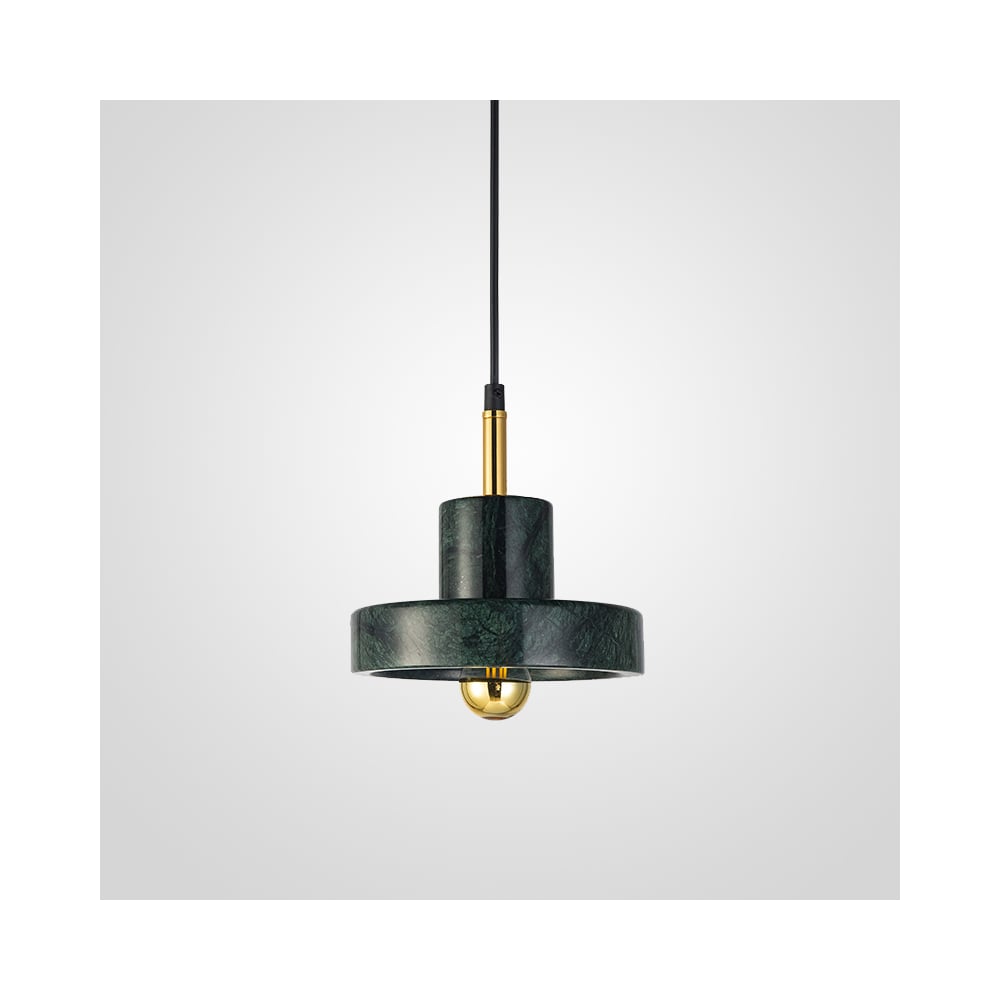 Изображение товара Подвесной светильник IMPERIUMLOFT STONE PENDANT Green 18 см декоративный лофт