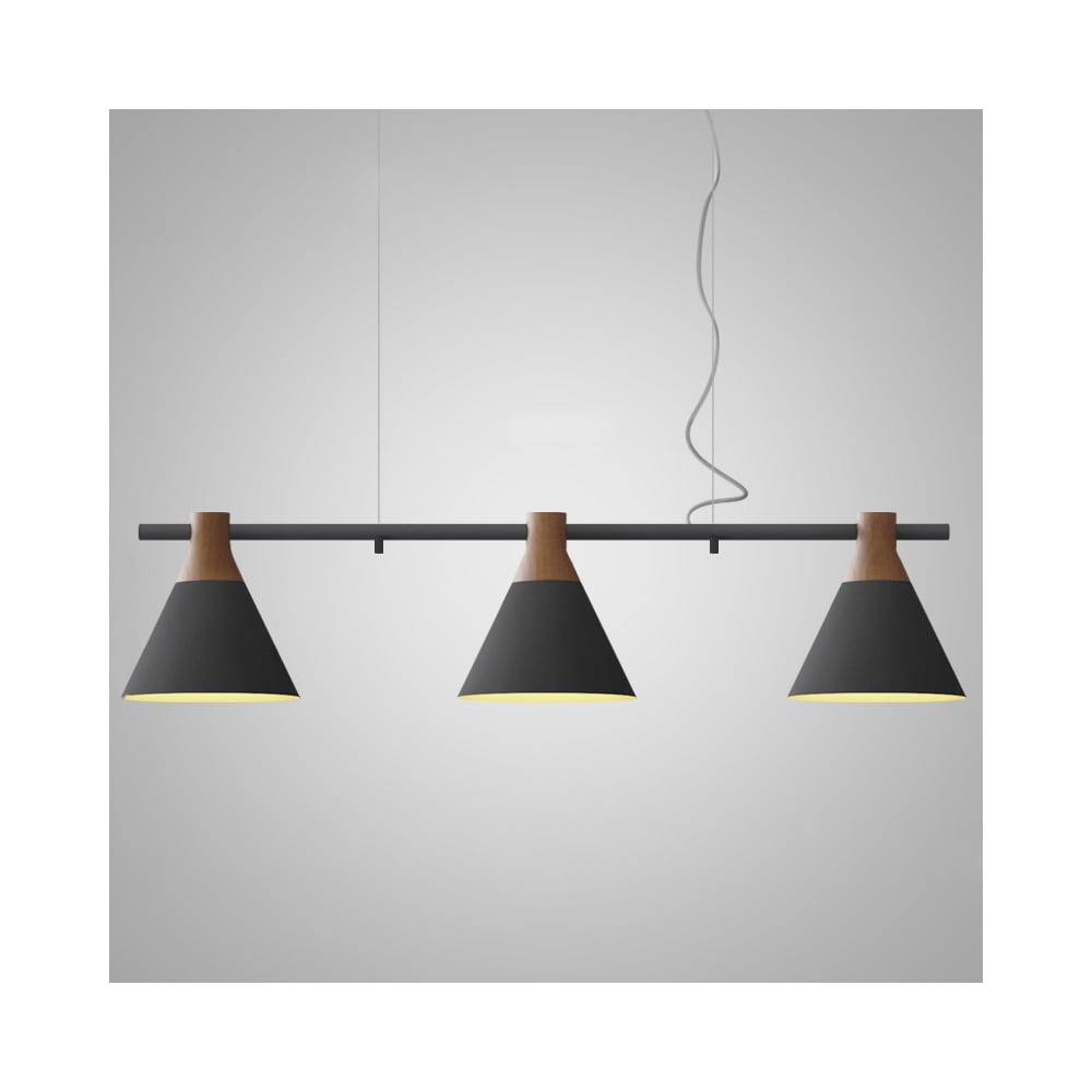 Изображение товара Реечный подвесной светильник IMPERIUMLOFT NEXT Gray 191620-26 3 лампы