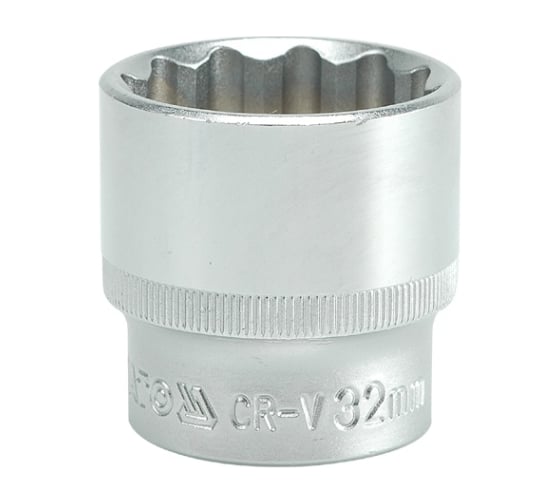 Изображение товара Торцевая головка YATO 1/2 CV короткая 32мм 12 гранная YT-1292 37121292 228 1