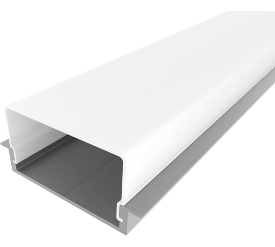 Изображение товара Комплект алюминиевого профиля LEDCRAFT с экраном и заглушками LC-LPV0740M36-3 1627000077