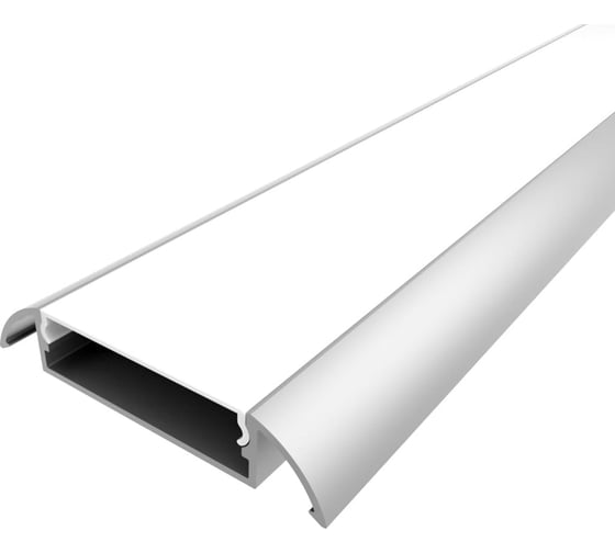 Изображение товара Комплект алюминиевого профиля LEDCRAFT с экраном и заглушками LC-LPP1053M34-3 1627000090