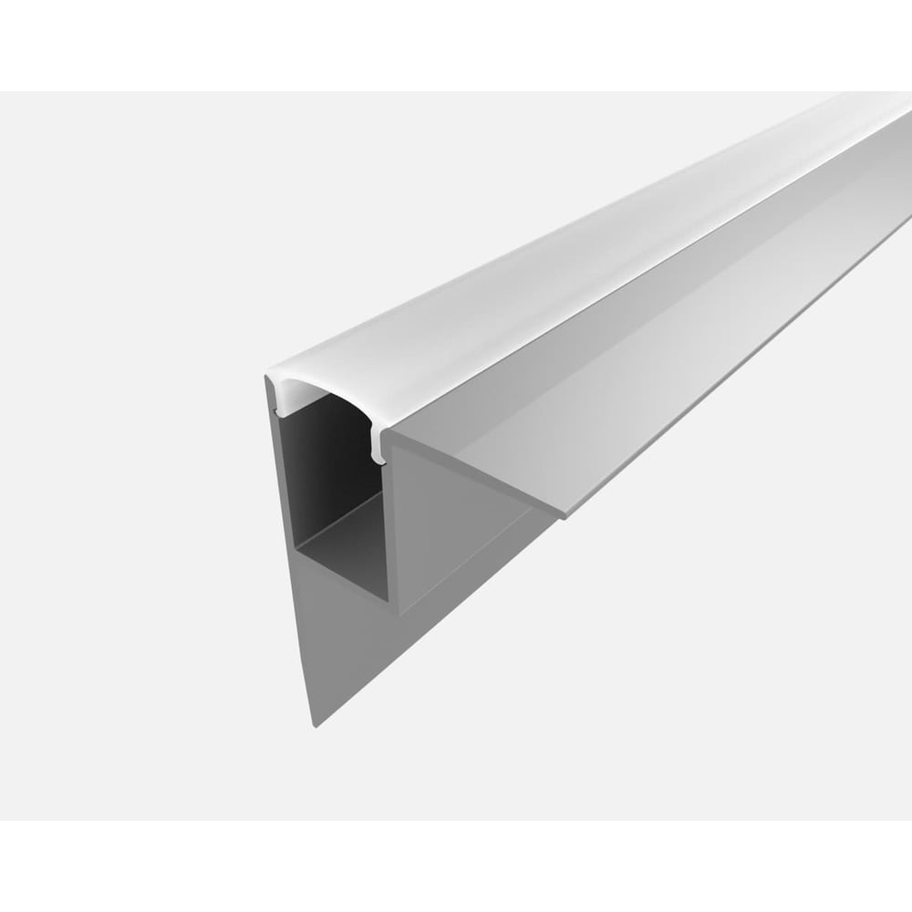 Изображение товара Комплект алюминиевого профиля с экраном и заглушками LEDCRAFT LC-NKU4532M16-3