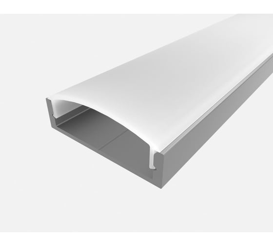 Изображение товара Комплект алюминиевого профиля LEDCRAFT с экраном и заглушками LC-LP0728M28-3 1627000058