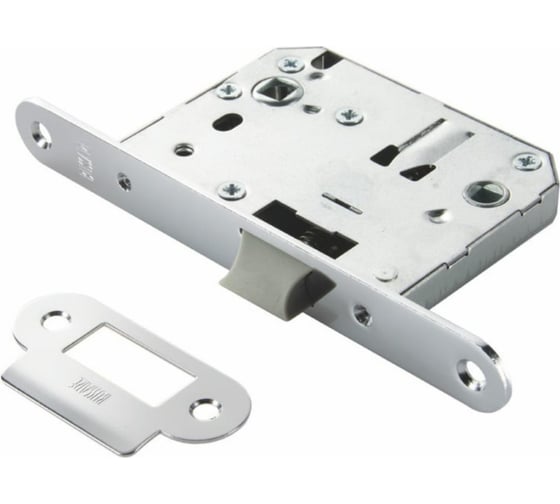 Изображение товара Бесшумная сантехническая защелка BUSSARE WC PLAST50/70 M.CHROME Матовый хром 940002023082