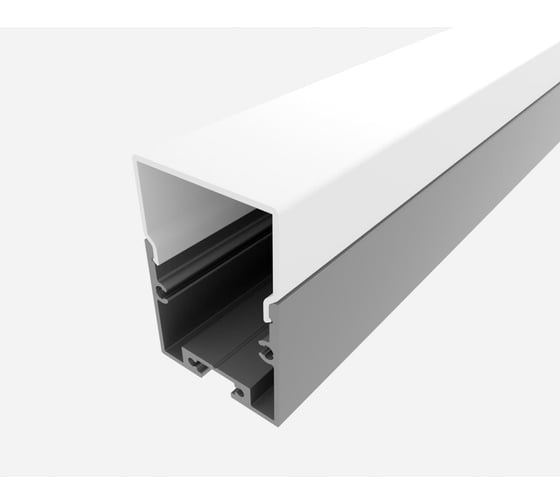 Изображение товара Комплект алюминиевого профиля LEDCRAFT с экраном и заглушками LC-LP2528M1728-3 1627000052