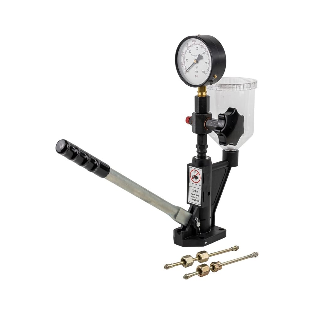 Изображение товара Стенд для проверки дизельных форсунок Forsland с манометром и адаптерами