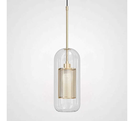 Изображение товара Подвесной светильник IMPERIUMLOFT CATCH F cylinder brass D12 186715-26